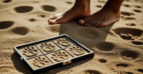 Créez des souvenirs uniques avec votre kit d'empreintes